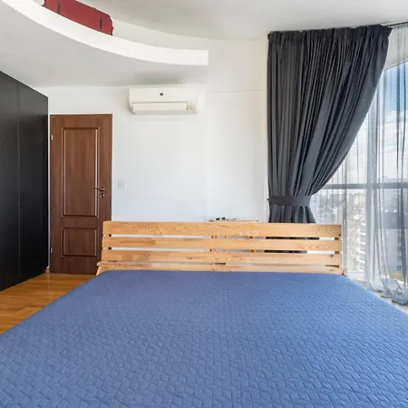 Luna Penthouse Stunning Skyline Free Parking Apartman Szófia