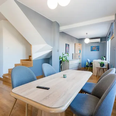 Apartmán Luna Penthouse Stunning Skyline Free Parking